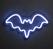 BOO-tiful Bat Halloween Neon Sign
