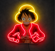 Luffy One Piece LED Neon Sign