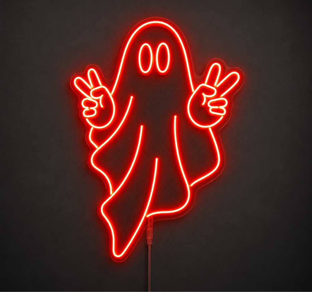 Happy Halloween Quote Neon Sign