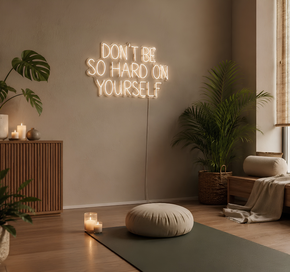 Glowneon Motivation Quote Neon Sign – Long-Lasting LED Home Decor