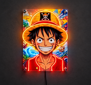 Luffy UV Printed LED Neon Sign