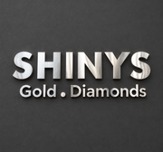 Brushed Silver 3D Letter Sign for Jewelry Stores
