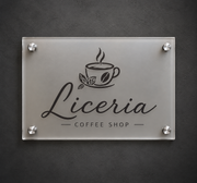 Custom Acrylic Business Logo Sign – Modern Wall Mounted Plaque