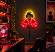 Luffy One Piece LED Neon Sign
