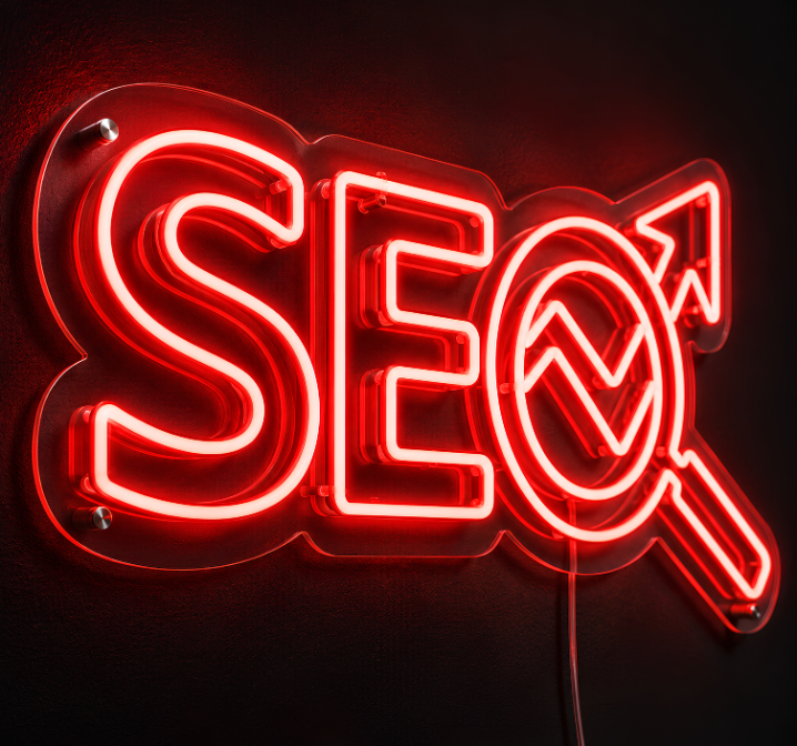 SEO Neon Sign – LED Neon Wall Light for Office & Business Decor