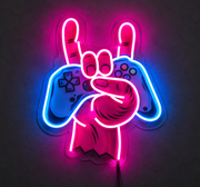 Vindra UV Printed Gamer Neon Sign