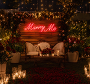 Custom Marry Me Neon Sign – Wedding Reception & Proposal LED Decor