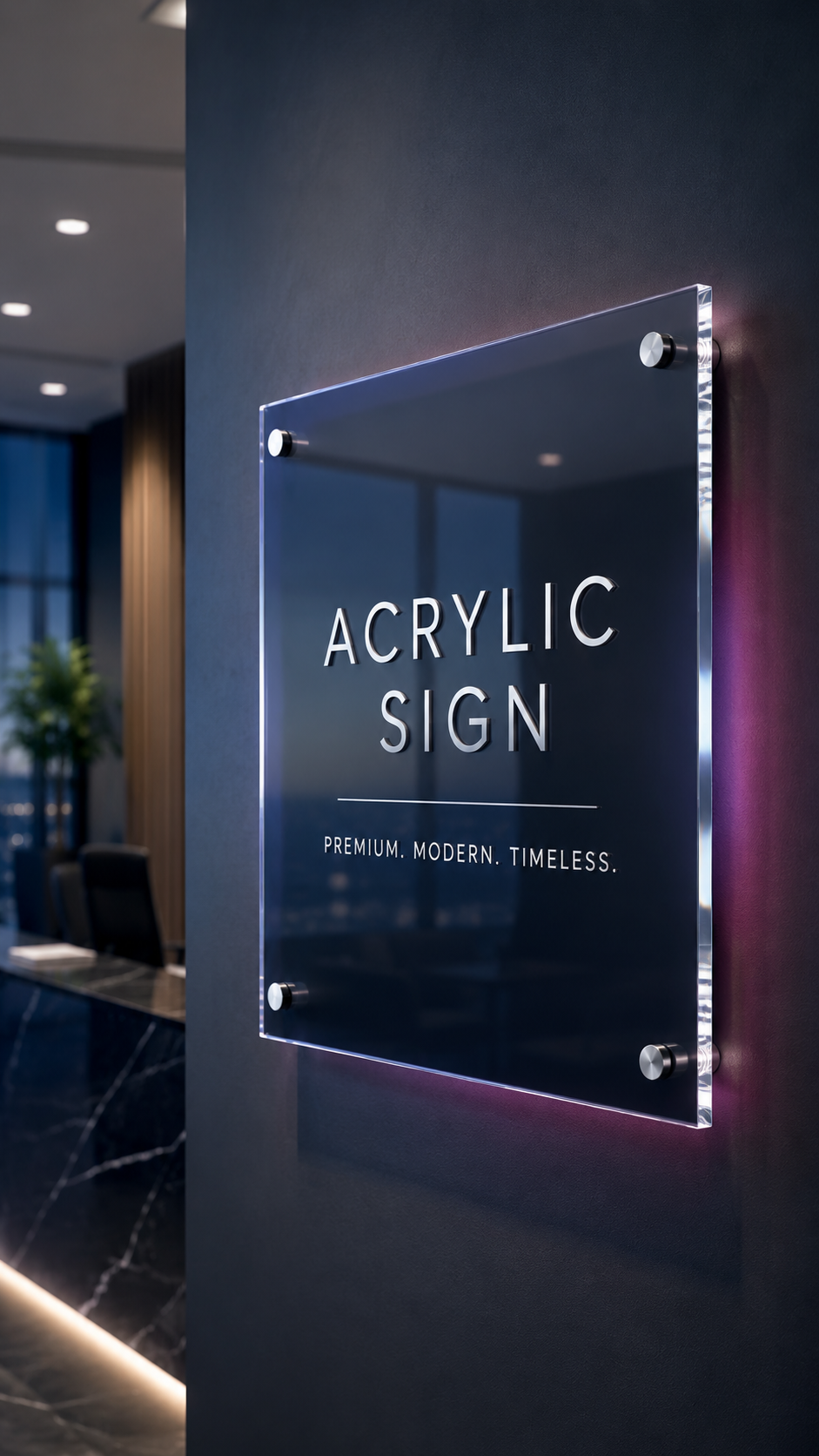 Acrylic Sign