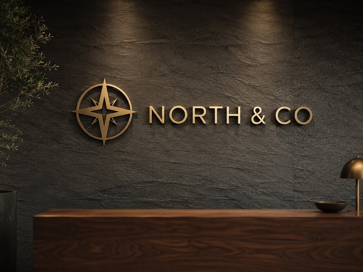 Metal Business Signs