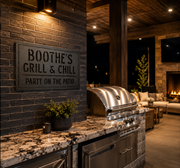 Personalized Grill & Chill BBQ Sign |Neonic sign
