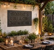 Personalized Grill & Chill BBQ Sign |Neonic sign