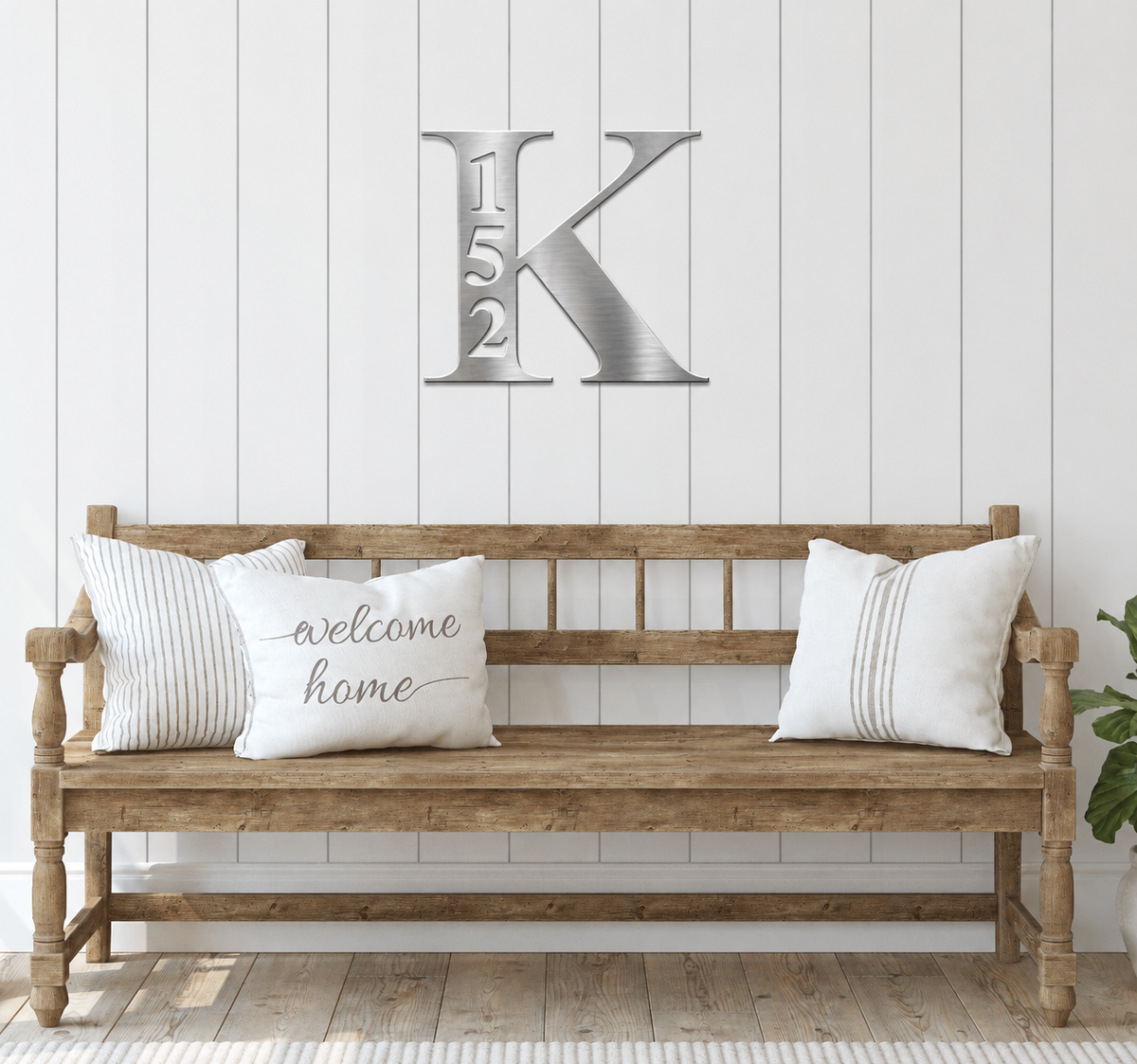 Monogram Address Sign | Neonic Sign