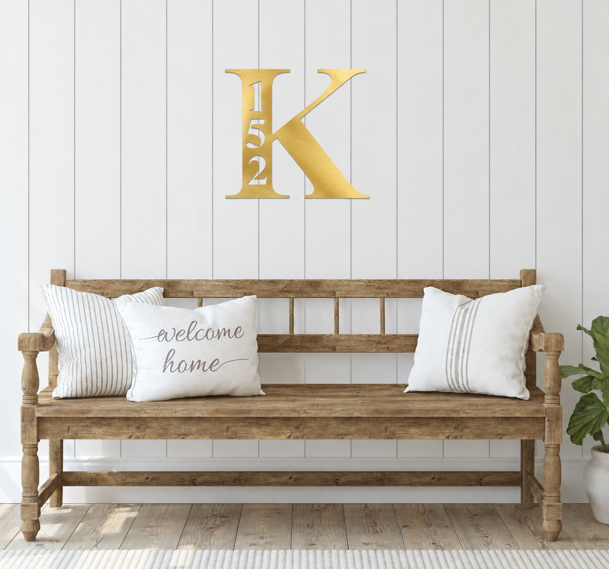 Monogram Address Sign | Neonic Sign