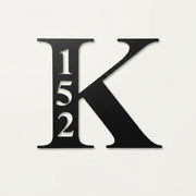 Monogram Address Sign | Neonic Sign