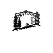Mountain Skier | Neonic Sign