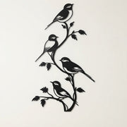 Rustic Bird Metal Wall Art | Neonic Sign