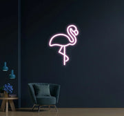 Flamingo Neon Sign – LED Wall Decor for Bedroom, Home & Parties
