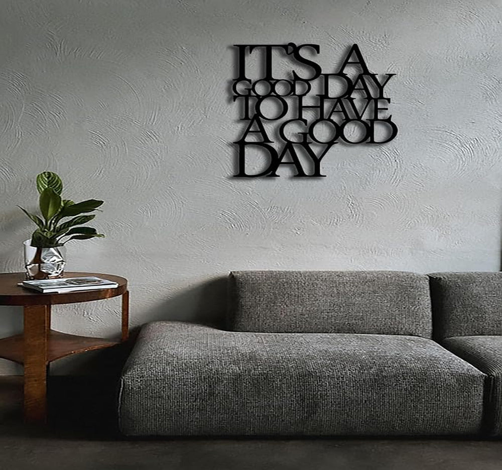 Benziso Motivational Metal Wall Art | Neonic sign