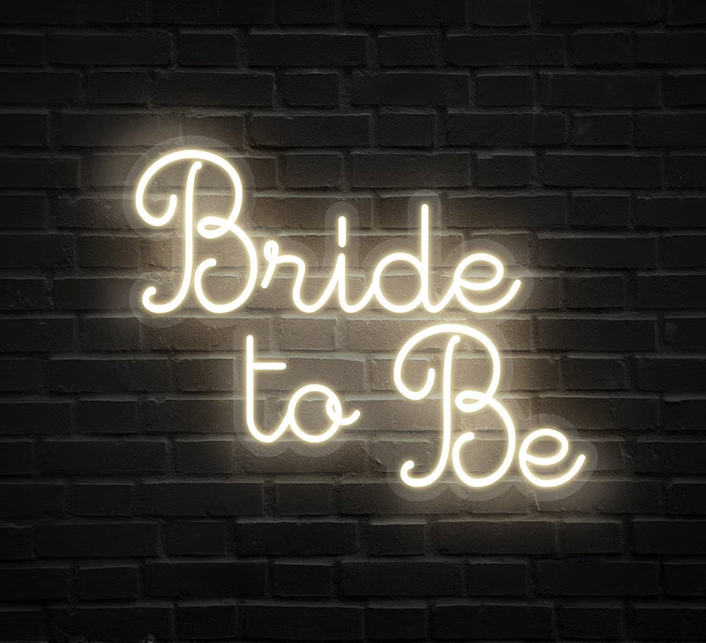 Bride To Be Neon Sign – LED Bridal Shower & Wedding Decor